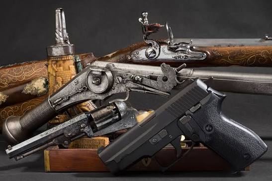 Vintage Firearms And Memorabilia